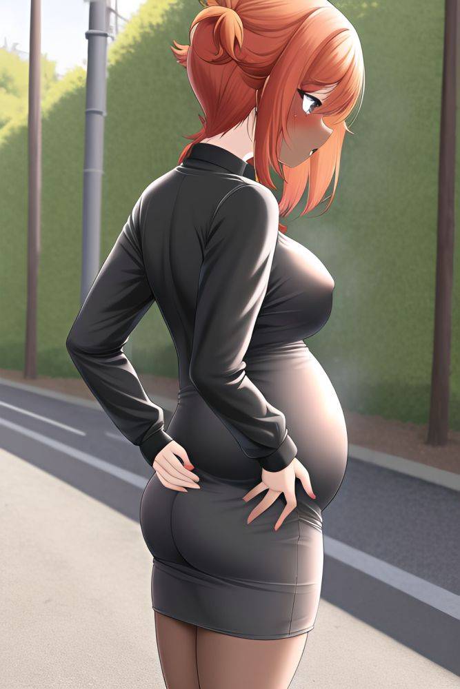 Anime Pregnant Small Tits 70s Age Shocked Face Ginger Pixie Hair Style Dark Skin Charcoal Street Back View Cumshot Latex 3664667104862145931 - AI Hentai - #main