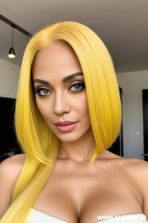 big booba yellow hair - #main