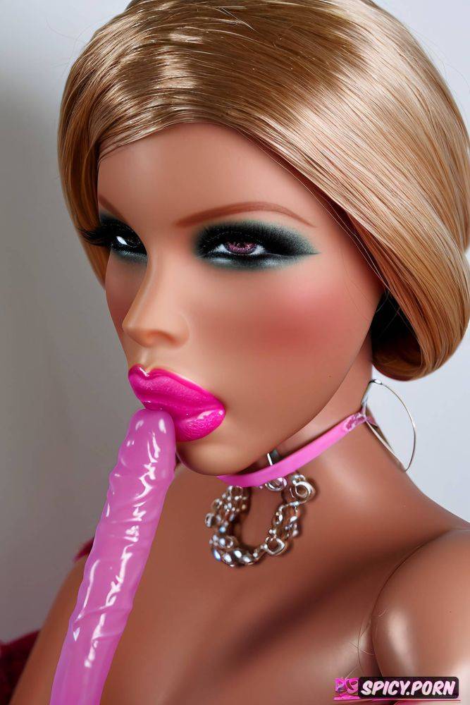 pov blowjob, blowjob, pink lips, slut makeup, real barbie doll - #main