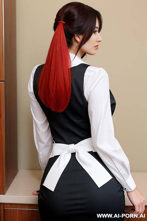 schoolwoman with tails - #main