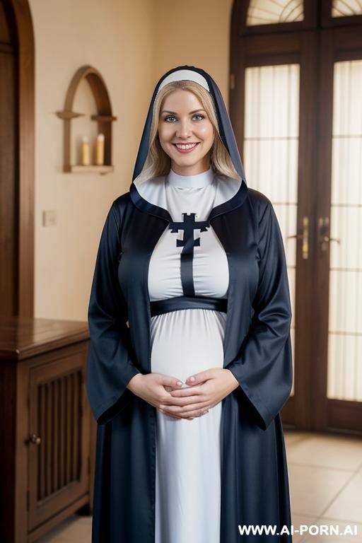 pregnant nun tight outfit - #main