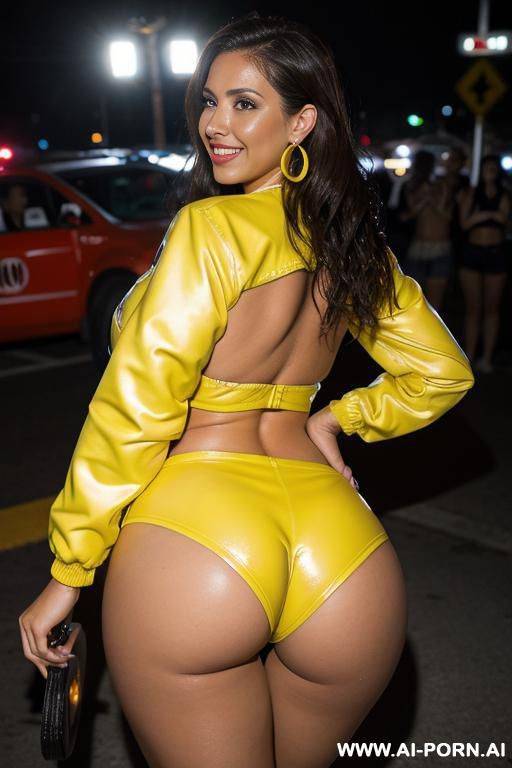 lens fish eye shot down from shot close up boobs from behind perfet sexy bend over position smile sexy completely soggy hair brunette cotton shorts tight shorts low rise perfect ass jacket - #main