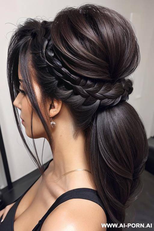 ((high-tower hairstyle)) - #main