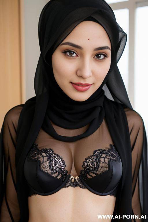 embarrassed, wearing hijab, classroom - #main
