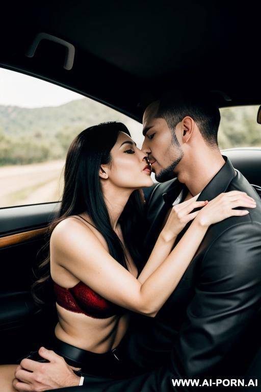 couple making love in car - #main