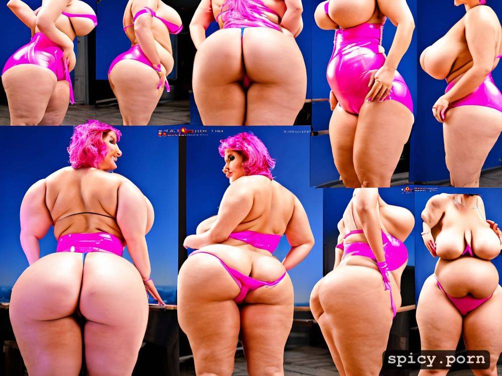 chubby, sagging tits, high resolution, micro bikini, ultra realistic - #main