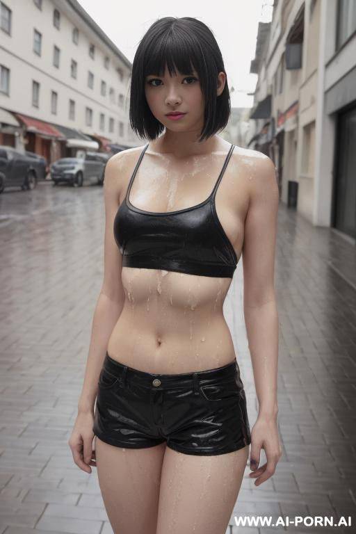 (rain), (wet), short shorts - #main
