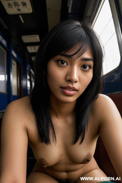 20 year old japanese tourist woman getting fucked by a local indian man, the indian man is having sex with the japanese woman in the gy style position, ripped clothes, interracial, tits out, - #main