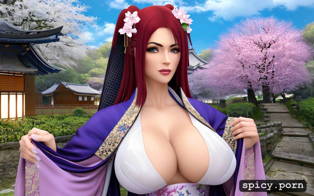 highres, masterpiece, woman cgsociety, vibrant colors, a close up of a woman in a costume - #main