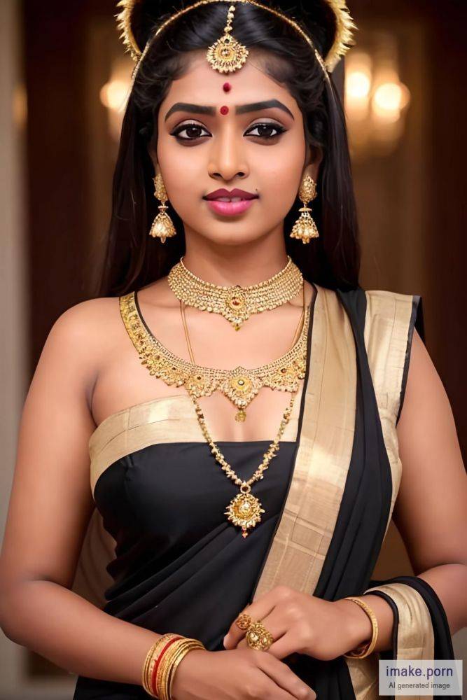 indian girl keerthi with black devil horns black devil horns... - #main