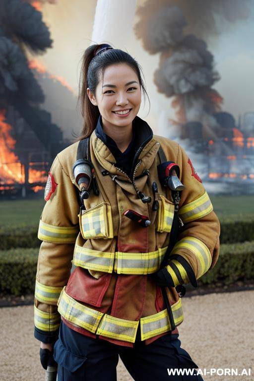 chinese woman standing naked and smiling - #main