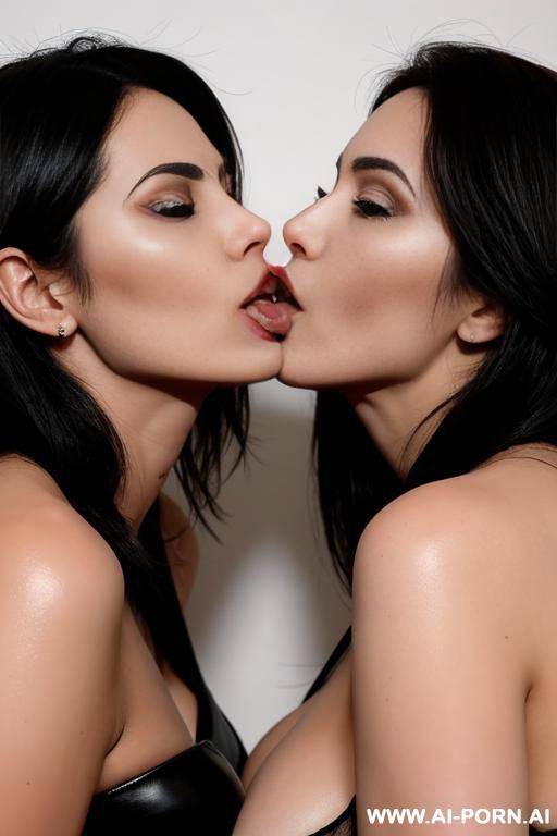 two women lick each other - #main