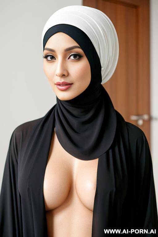naked mature in hijab - #main