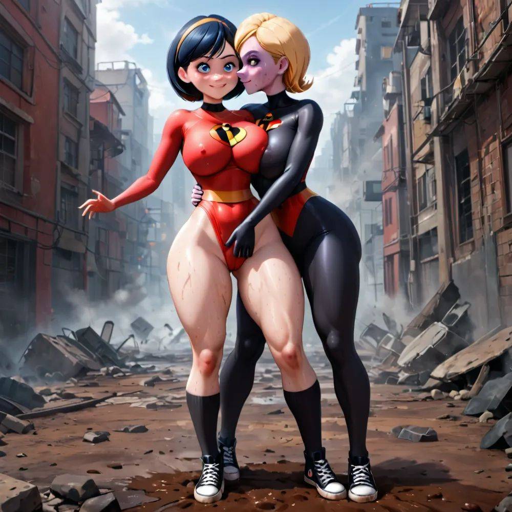 The Incredibles' mom with her girlfriend - #main