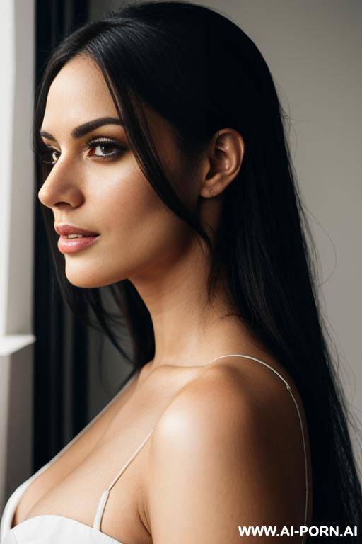 square, wide jawline. - #main