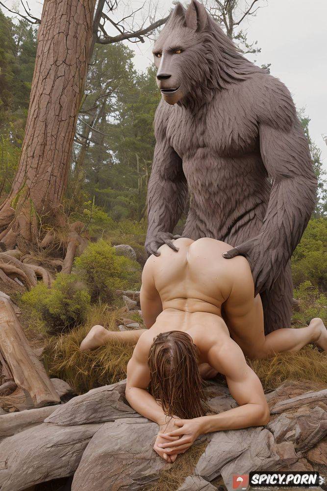 lifting her ass into the air with powerful pelvic thrusts, intent on effective copulation - #main