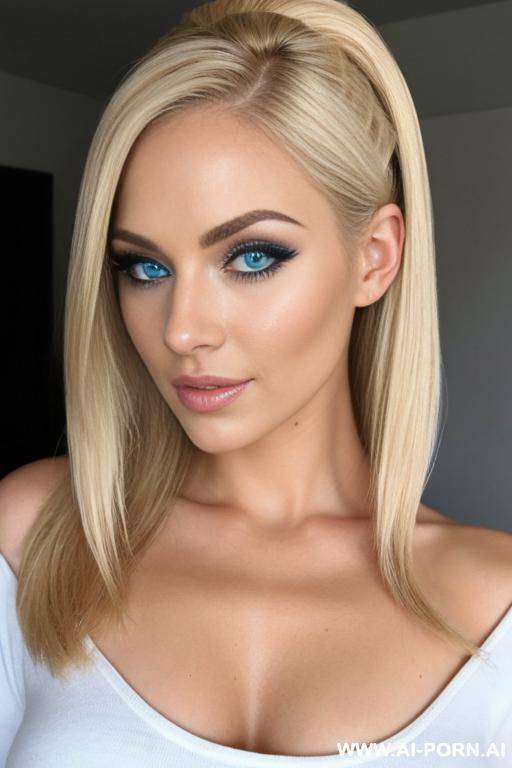 blonde tails blue eyes - #main