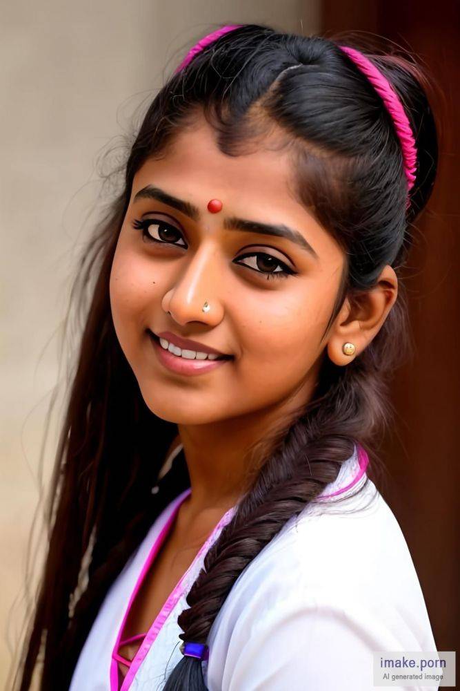 indian girl Nayanthara with car ears and pony tail - #main