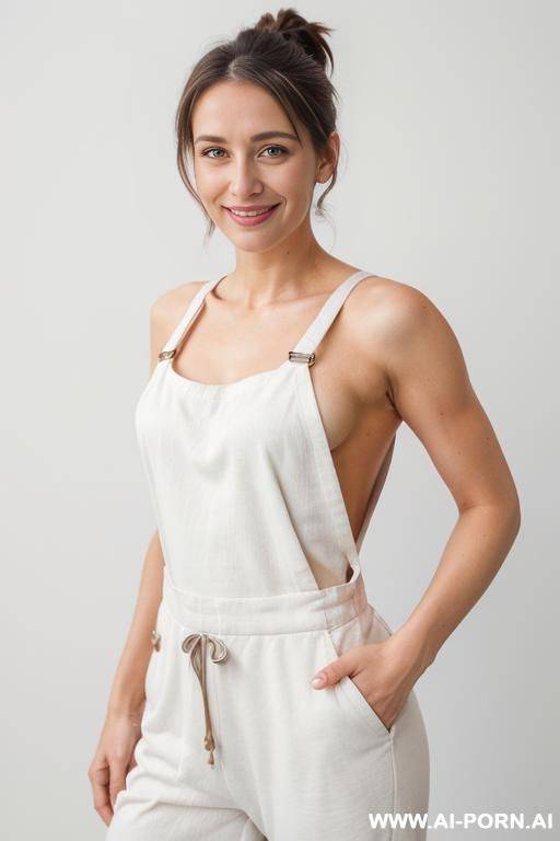 topless, jogging pants, - #main