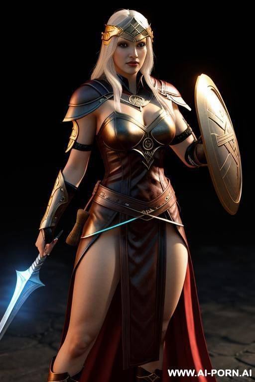 sif, norse goddess, game character, 3d - #main