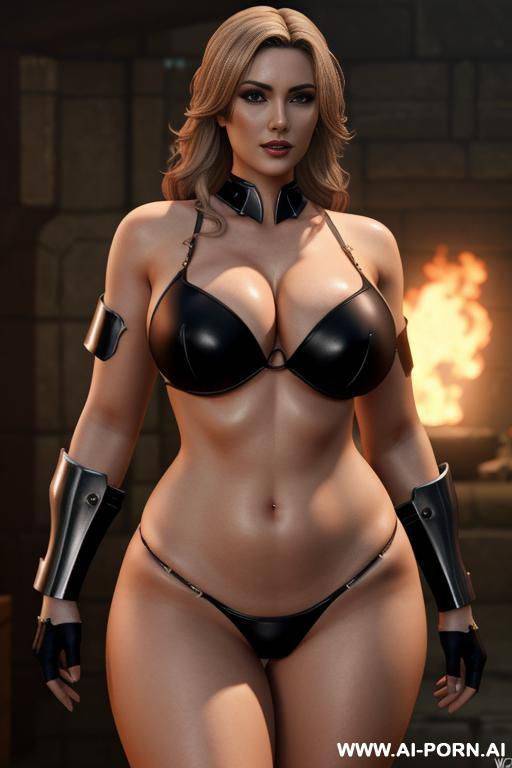 a woman from a videogame wearing an sexy bikini armor - #main