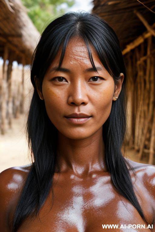 naked tribal women village - #main
