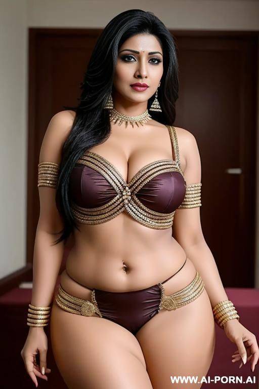 bold and mature indian mother cosplay as a - #main