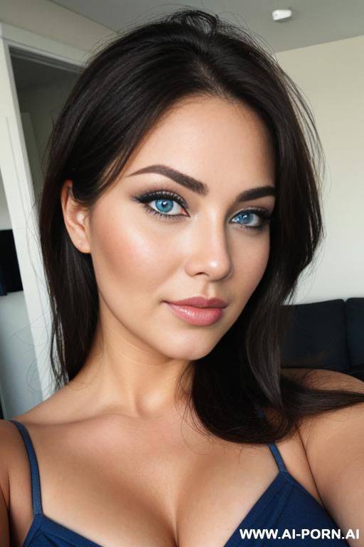 chubby face, blue eyes - #main