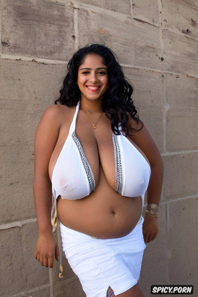 gorgeous smiling face, gigantic saggy boobs, nude, huge natural tits - #main