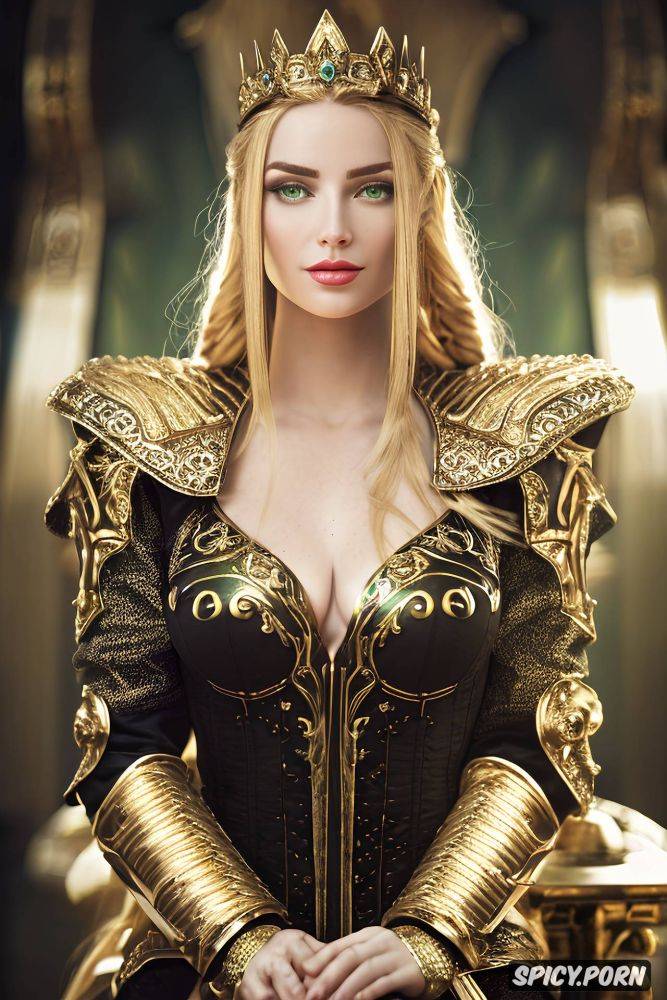 long golden blonde hair in a braid, 8k shot on canon dslr, masterpiece - #main