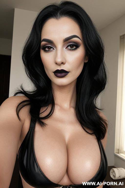 black makeup - #main