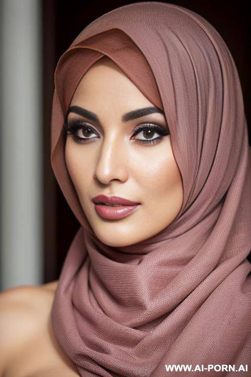 beautiful arabic woman wearing hijab - #main