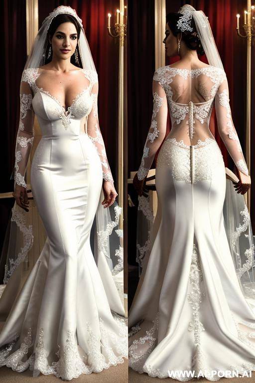 (((intricate medieval gown))), (wizard robes), long sleeves, long skirt, ((fully clothed)), gigantic breasts, (((viewed from head to thighs))), - #main