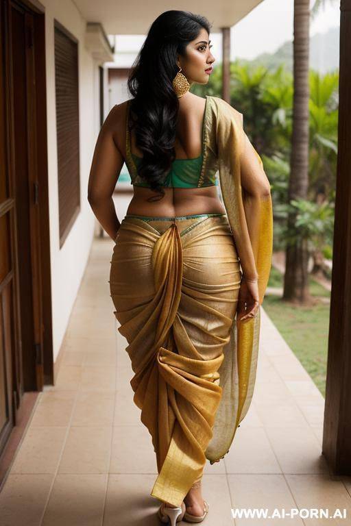 sexy indian woman, from behind, thick, big hips, fat ass, big ass, big booty, big ass - #main