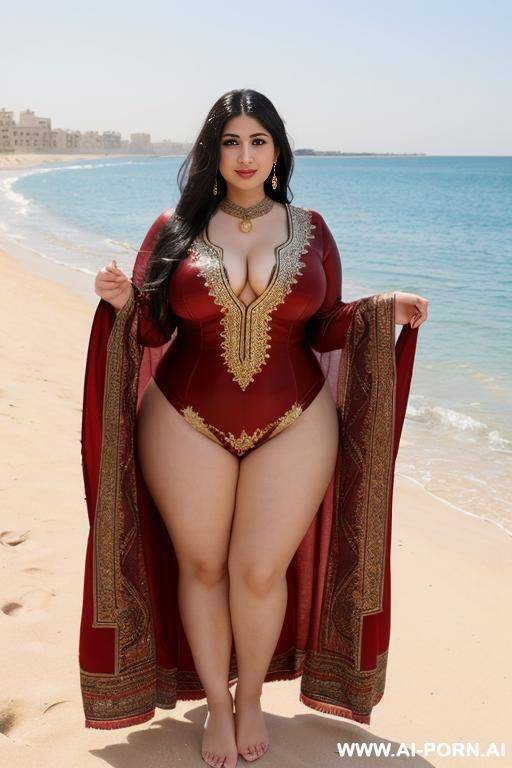 pretty face chubby naked big ass wide hips full body view oiled - #main