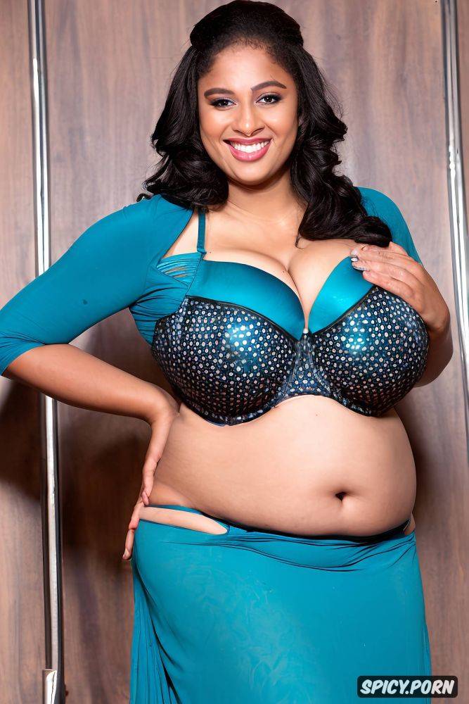 half view, half view, color photo, beautiful perfect face, gorgeous south indian belly dancer - #main