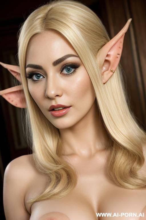 three womans, asian, blonde hair, big eyes, , rable, penis, sex, touching, one man, elf, elf ears, pointy ears - #main