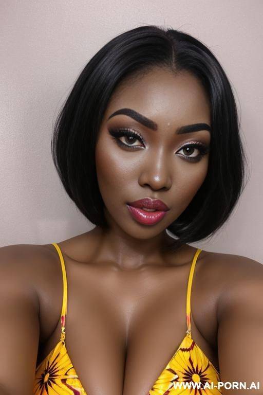 gorgeous model, (thick lips), (beautiful eyes), lush hair, photoshoot, (((ahegao))) - #main