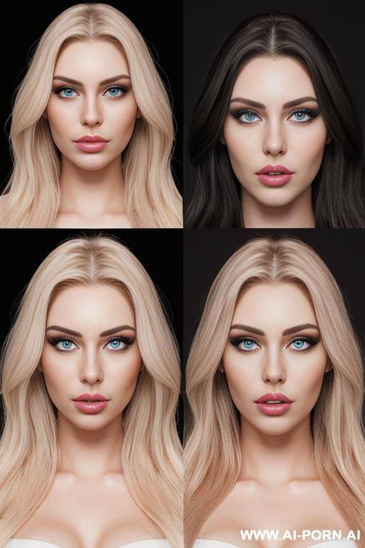 gorgeous model, (thick lips), (beautiful eyes), lush hair, photoshoot, (((animated style))) - #main