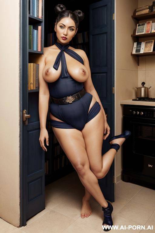 curvy russian chubby wife topless wearing hijab hugged from homeless indian man - #main