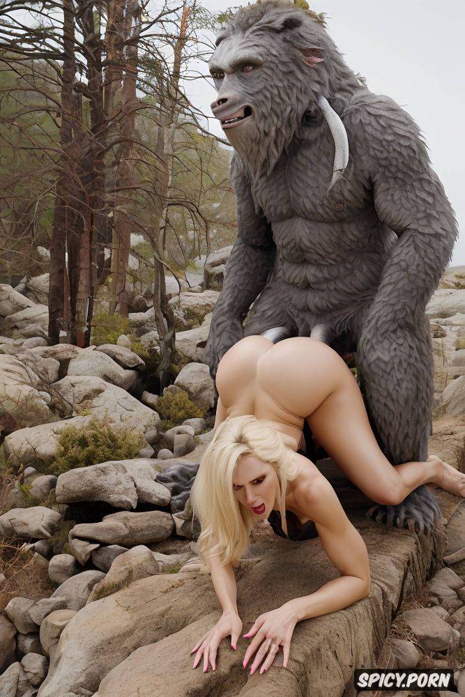 clawing doggy style, lifting her ass into the air, intent on effective copulation - #main