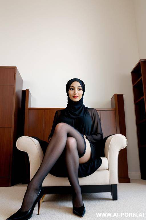 hijab, legs crossed - #main