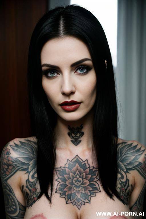 perfect sex cultist, gaunt body, perfect tits, tattoos - #main