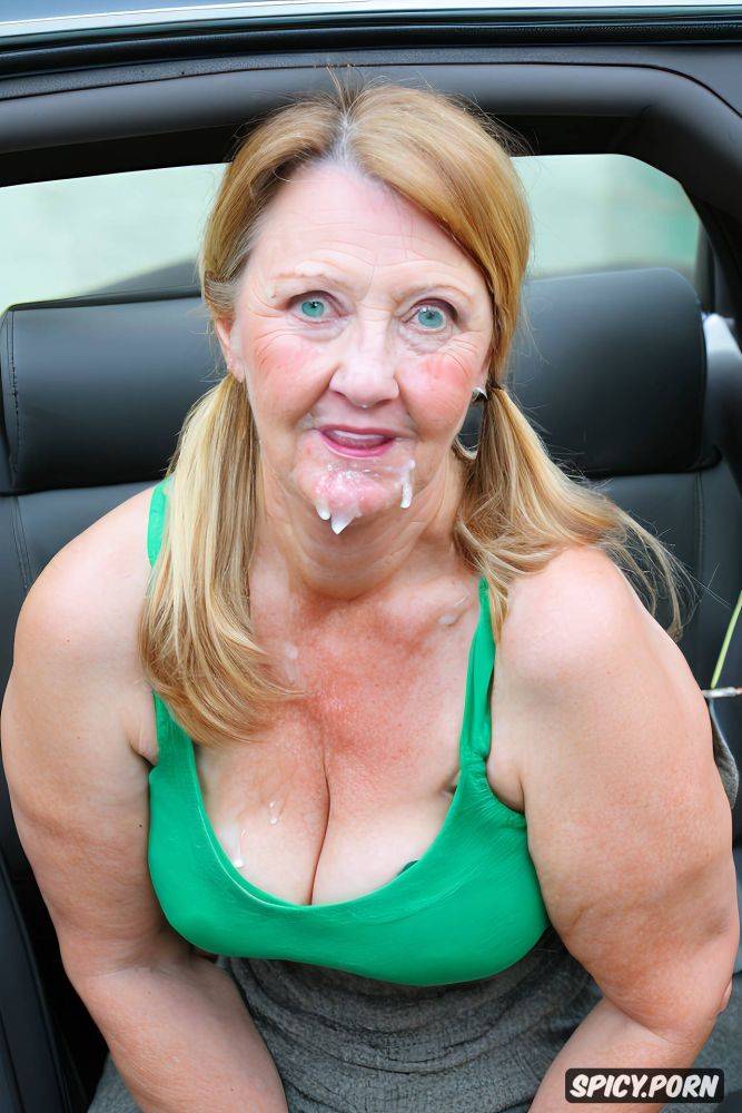 pink tanktop, sperm on chin cumshot on face thick load of cum - #main