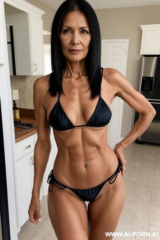a beautiful gilf housewife wearing a bikini - #main