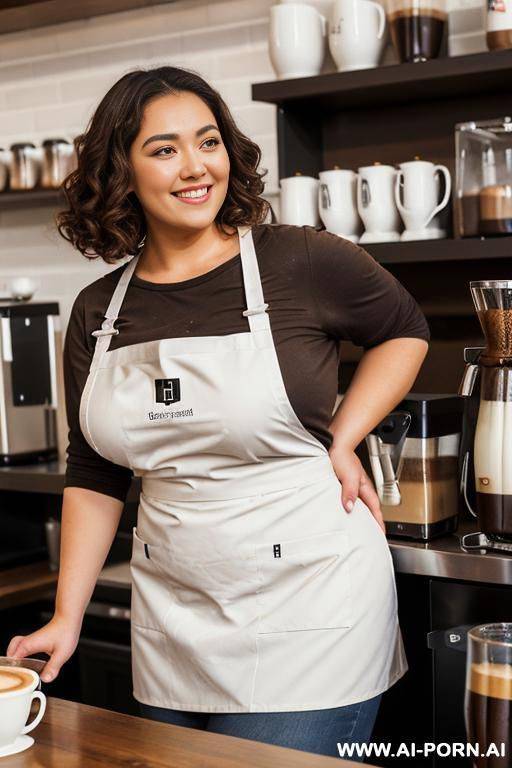 anal tight apron, very fat, round wide body, fat legs, gorgeous eyes ,( waist), (big lips), enormous ass, ssbbw, rotund body, fat arms, fat face, huge belly, wide ass - #main