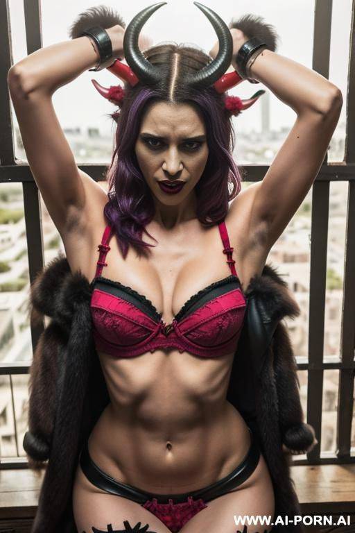 succubus, wings, tail, whip, fur - #main