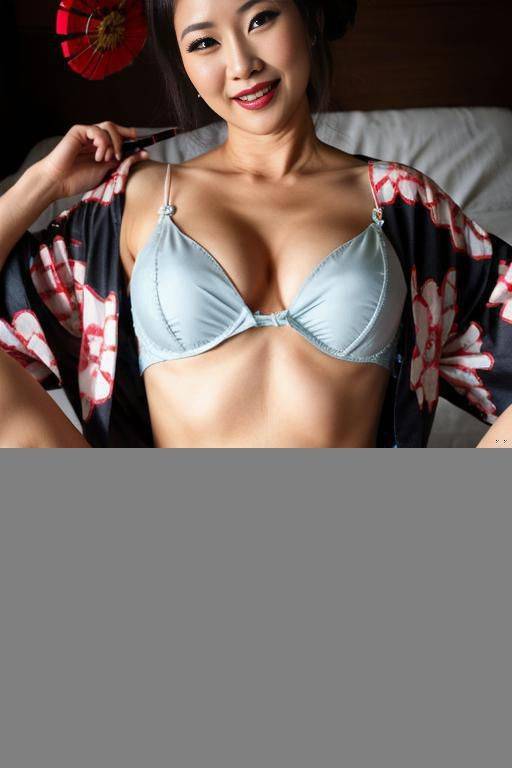 busty chinese woman, aged, saggy breast, cleavage, puffy nipples - #main