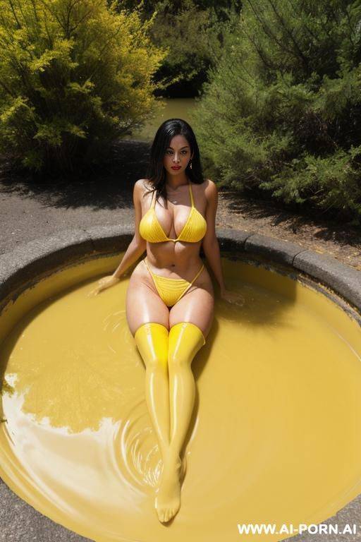 yellow puddle - #main