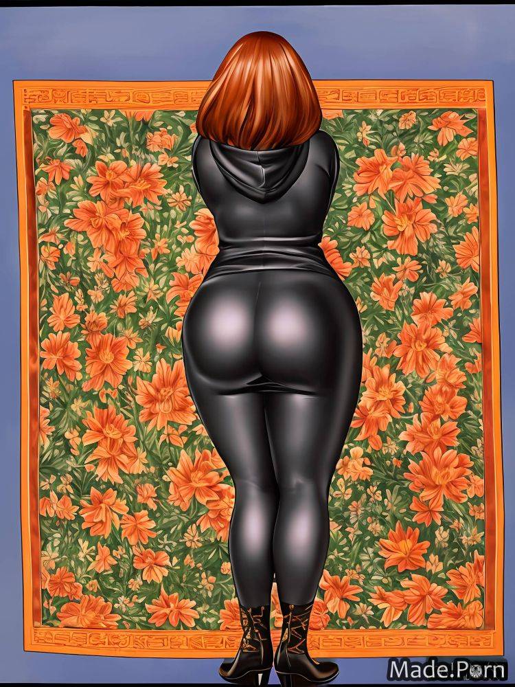 Lycra woman yoga pants 30 big hips chubby made AI porn - #main